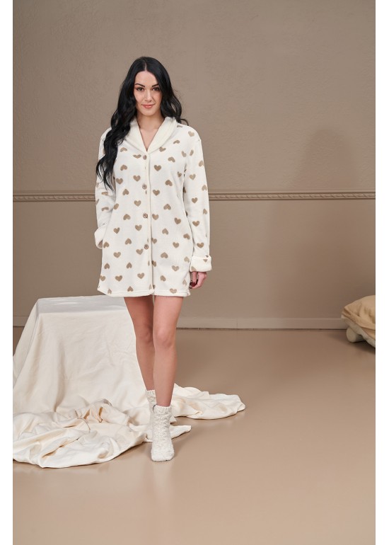 Linclalor Giacca Da Camera Donna In CORAL 8594